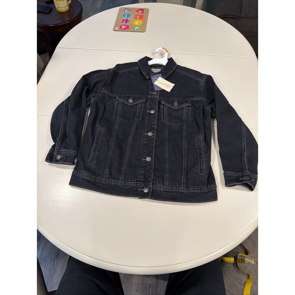 Women's 90's Baggy Trucker Jacket - Universal Thread Black S